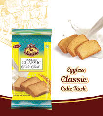 Kidys Rusk Cake Eggless Classic